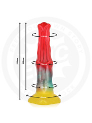 DILDO RESPLANDOR AETHON SILICONA ESTIMULACIÓN LUMINOSA DE LA MARCA EPIC