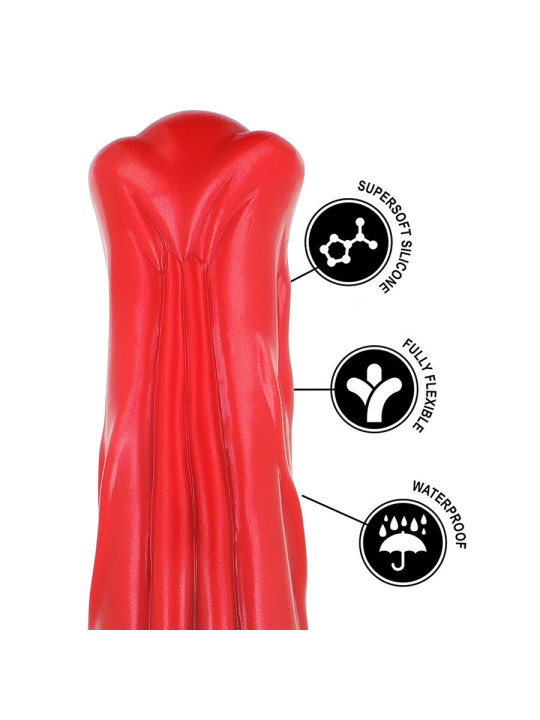 DILDO RESPLANDOR AETHON SILICONA ESTIMULACIÓN LUMINOSA DE LA MARCA EPIC