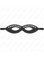 ANTIFAZ BDSM CUERO VEGANO CON REMACHES AJUSTABLE KINK DE LA MARCA KINK MASKED ALLURE