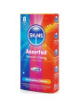 SKINS SURTIDO 8 PRESERVATIVOS PREMIUM TEXTURAS VARIADAS DE LA MARCA SKINS
