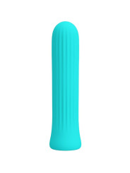 VIBRADOR RECARGABLE 12 VELOCIDADES SILICONA BLANCHÉ DE LA MARCA PRETTY LOVE C-TYPE