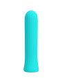 VIBRADOR RECARGABLE 12 VELOCIDADES SILICONA BLANCHÉ DE LA MARCA PRETTY LOVE C-TYPE