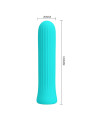 VIBRADOR RECARGABLE 12 VELOCIDADES SILICONA BLANCHÉ DE LA MARCA PRETTY LOVE C-TYPE