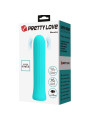 VIBRADOR RECARGABLE 12 VELOCIDADES SILICONA BLANCHÉ DE LA MARCA PRETTY LOVE C-TYPE