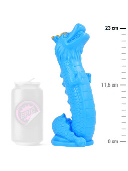 DILDO DRAGÓN NAGA SILICONA TEXTURADO PLACER INTENSO DE LA MARCA EPIC