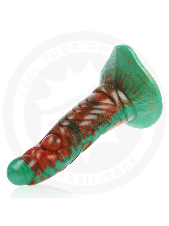 DILDO EPIC TIRYON SILICONA VERDE ESTIMULACIÓN ERGONÓMICA DE LA MARCA EPIC