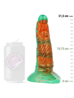 DILDO EPIC TIRYON SILICONA VERDE ESTIMULACIÓN ERGONÓMICA DE LA MARCA EPIC