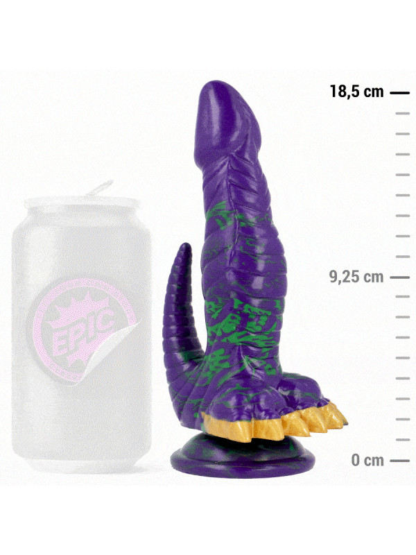 DILDO SILICONA AURORA MÍSTICA ERGONÓMICO CROCOTTA DE LA MARCA EPIC