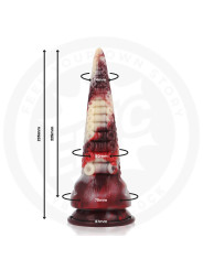 DILDO SILUETA ABISMAL DRACONIANO SILICONA EPIC DE LA MARCA EPIC