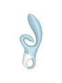 SATISFYER VIBRADOR RABBIT ESTIMULACIÓN INVERTIDA AZUL DE LA MARCA SATISFYER VIBRATOR