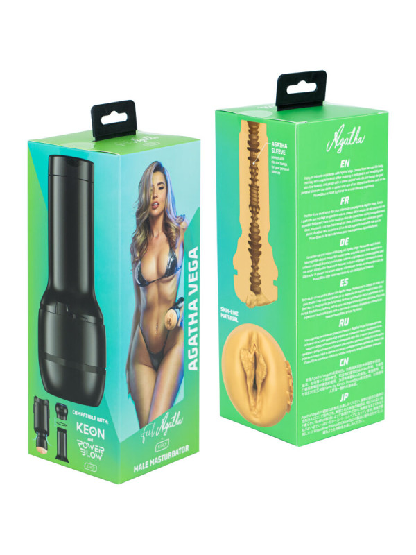 KIIROO MASTURBADOR AGATHA VEGA STARS COLLECTION REALISTA DE LA MARCA KIIROO