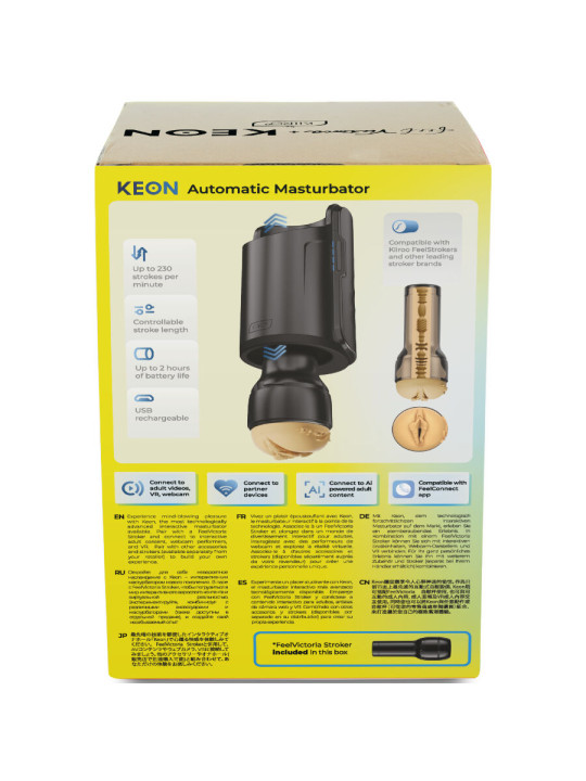 KIIROO KEON WIFI MASTURBADOR AUTOMÁTICO STROKER VICTORIA DE LA MARCA KIIROO