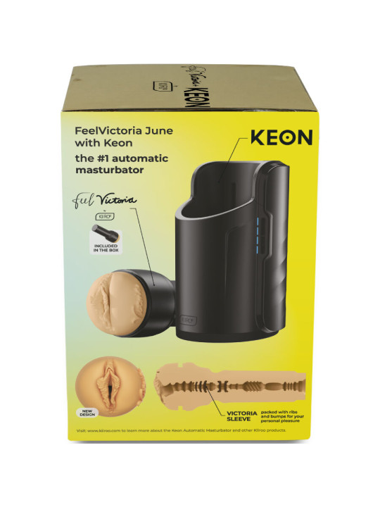 KIIROO KEON WIFI MASTURBADOR AUTOMÁTICO STROKER VICTORIA DE LA MARCA KIIROO