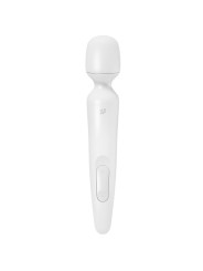 SATISFYER WAND ERLAND VIBRADOR MASAJEADOR SILICONA BLANCO DE LA MARCA SATISFYER WAND