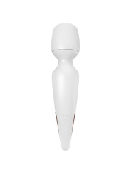 SATISFYER WAND ERLAND VIBRADOR MASAJEADOR SILICONA BLANCO DE LA MARCA SATISFYER WAND