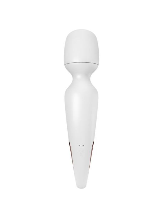 SATISFYER WAND ERLAND VIBRADOR MASAJEADOR SILICONA BLANCO DE LA MARCA SATISFYER WAND