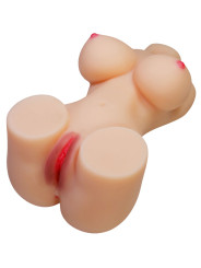 MASTURBADOR FEMENINO TORSO REALÍSTICO HETTY VAGINA ANAL DE LA MARCA CRAZY BULL