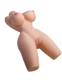 MASTURBADOR FEMENINO TORSO REALISTICO VAGINA ANAL LILY 4KG DE LA MARCA CRAZY BULL
