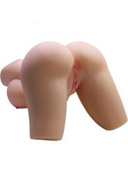 MASTURBADOR FEMENINO TORSO REALISTICO VAGINA ANAL LILY 4KG DE LA MARCA CRAZY BULL
