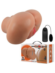 VIBRADOR ANAL Y VAGINAL REALISTA CRAZY BULL CON CONTROL REMOTO DE LA MARCA CRAZY BULL
