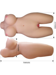 TORSO FEMENINO REALISTA MIA VAGINA ANAL 8.5KG CRAZY BULL DE LA MARCA CRAZY BULL