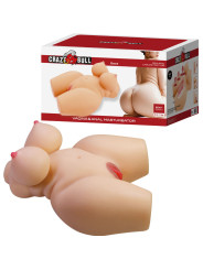 Torso Femenino Grace Realista Vaginal Anal 7.5 kg DE LA MARCA CRAZY BULL