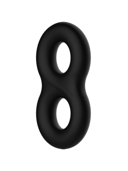 ANILLO DOBLE SILICONA MÉDICA PARA ERECCIONES POTENTES DE LA MARCA CRAZY BULL