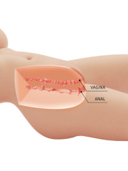TIFFANY TORSO FEMENINO REALISTA VAGINA ANAL 5.5KG DE LA MARCA CRAZY BULL