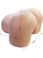 MASTURBADOR FEMENINO REALISTA VAGINA ANAL 11KG JULIA TRASERO DE LA MARCA CRAZY BULL