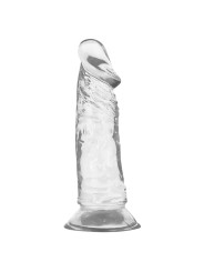 DILDO TRANSPARENTE VENTOSA 16.5CM JELLY HIPOALERGÉNICO DE LA MARCA X RAY