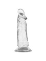 DILDO TRANSPARENTE VENTOSA 16.5CM JELLY HIPOALERGÉNICO DE LA MARCA X RAY