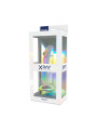 DILDO TRANSPARENTE VENTOSA 16.5CM JELLY HIPOALERGÉNICO DE LA MARCA X RAY