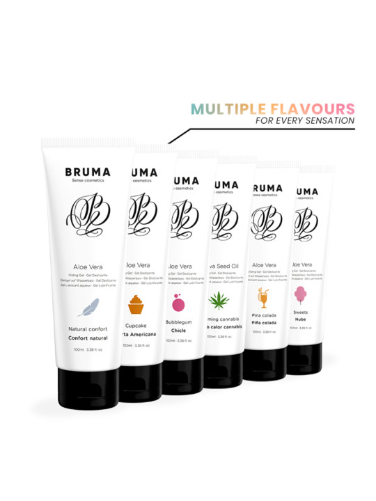 GEL LUBRICANTE BRUMA ALOE VERA SABOR NUBE 100ML DE LA MARCA BRUMA