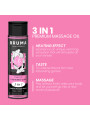 ACEITE MASAJE CALOR SABOR CHICLE 3 EN 1 BRUMA 100ML DE LA MARCA BRUMA