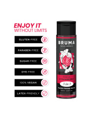 ACEITE MASAJE CALOR FRESA 3 EN 1 BRUMA 100ML DE LA MARCA BRUMA