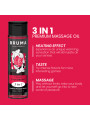 ACEITE MASAJE CALOR FRESA 3 EN 1 BRUMA 100ML DE LA MARCA BRUMA