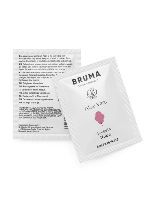 GEL DESLIZANTE BRUMA ALOE VERA SABOR NUBE 6ML DE LA MARCA BRUMA