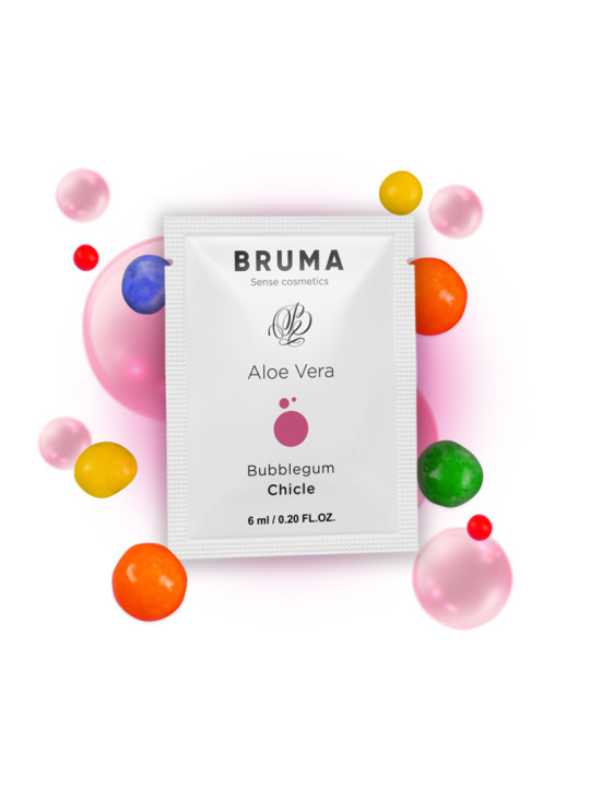 GEL LUBRICANTE SABOR CHICLE ALOE VERA 6ML BRUMA DE LA MARCA BRUMA