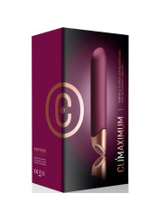 MIYANA VIBRADOR RECARGABLE 10 MODOS RESISTENTE AGUA DE LA MARCA CLIMAXIMUM
