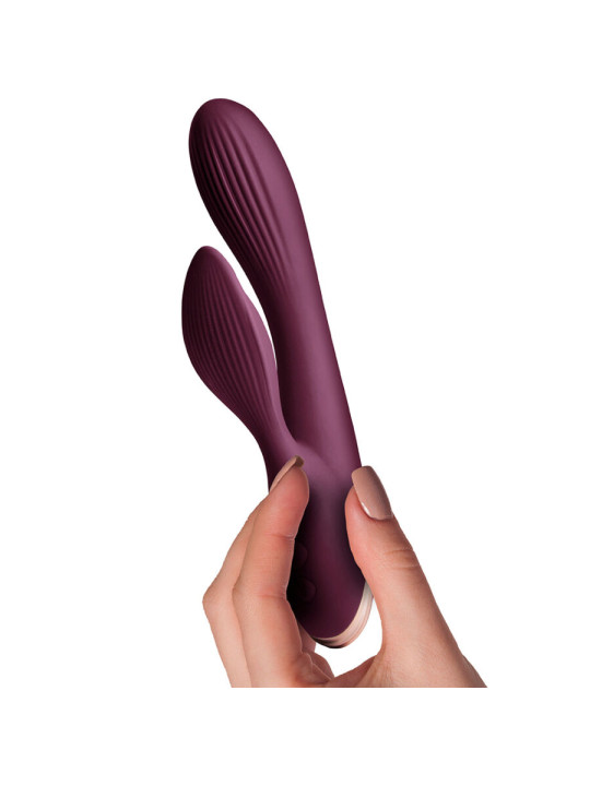 VIBRADOR RABBIT DUAL LYANNA ESTIMULACIÓN CLÍTORIS PUNTO G DE LA MARCA CLIMAXIMUM