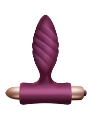 PLUG ANAL VIBRADOR ESPIRAL SILICONA 10 MODOS ORYX DE LA MARCA CLIMAXIMUM