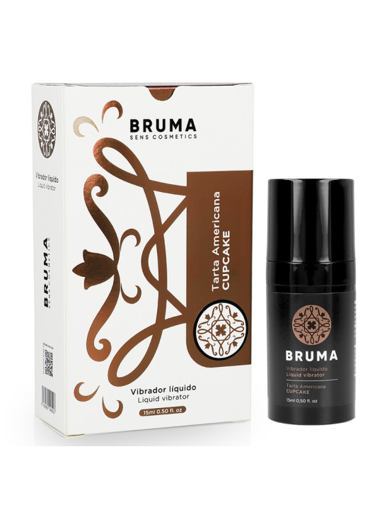 GEL VIBRADOR SABOR TARTA AMERICANA BRUMA 15ML DE LA MARCA BRUMA