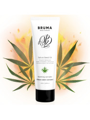 GEL LUBRICANTE EFECTO CALOR SABOR CANNABIS 100ML DE LA MARCA BRUMA