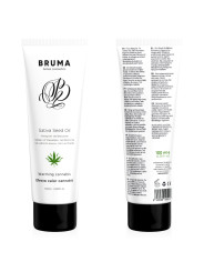 GEL LUBRICANTE EFECTO CALOR SABOR CANNABIS 100ML DE LA MARCA BRUMA