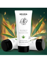 GEL LUBRICANTE EFECTO CALOR SABOR CANNABIS 100ML DE LA MARCA BRUMA