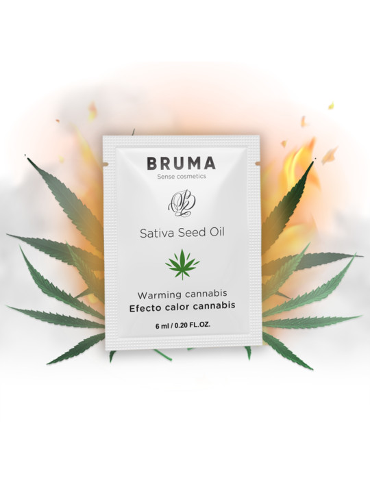 GEL LUBRICANTE CALOR SABOR CANNABIS BRUMA 6ML DE LA MARCA BRUMA