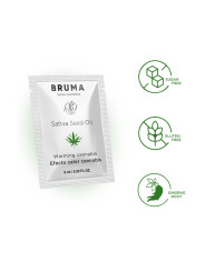 GEL LUBRICANTE CALOR SABOR CANNABIS BRUMA 6ML DE LA MARCA BRUMA