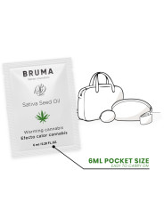 GEL LUBRICANTE CALOR SABOR CANNABIS BRUMA 6ML DE LA MARCA BRUMA