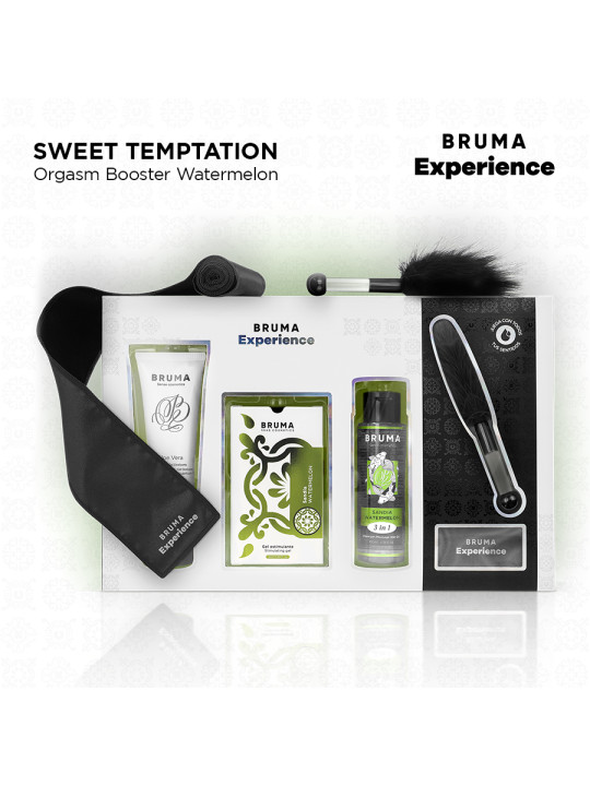 KIT ESTIMULANTE SANDÍA BRUMA XPERIENCE CON GEL CALOR DE LA MARCA BRUMA
