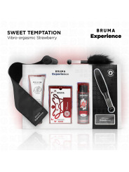 KIT SENSUAL FRESA LUBRICANTE VIBRADOR MASAGE PLUMA SEDA DE LA MARCA BRUMA